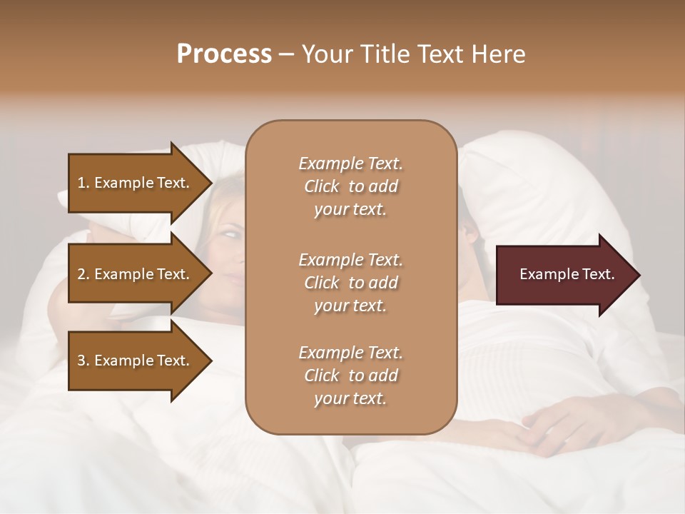 Muffle Frustration Marriage PowerPoint Template