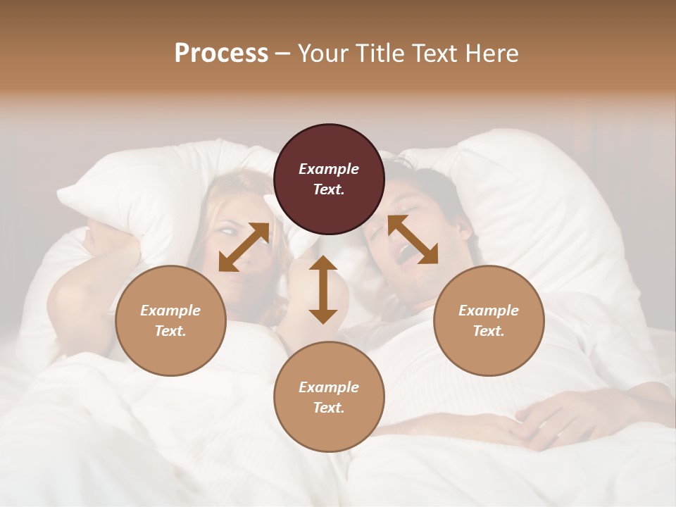 Muffle Frustration Marriage PowerPoint Template