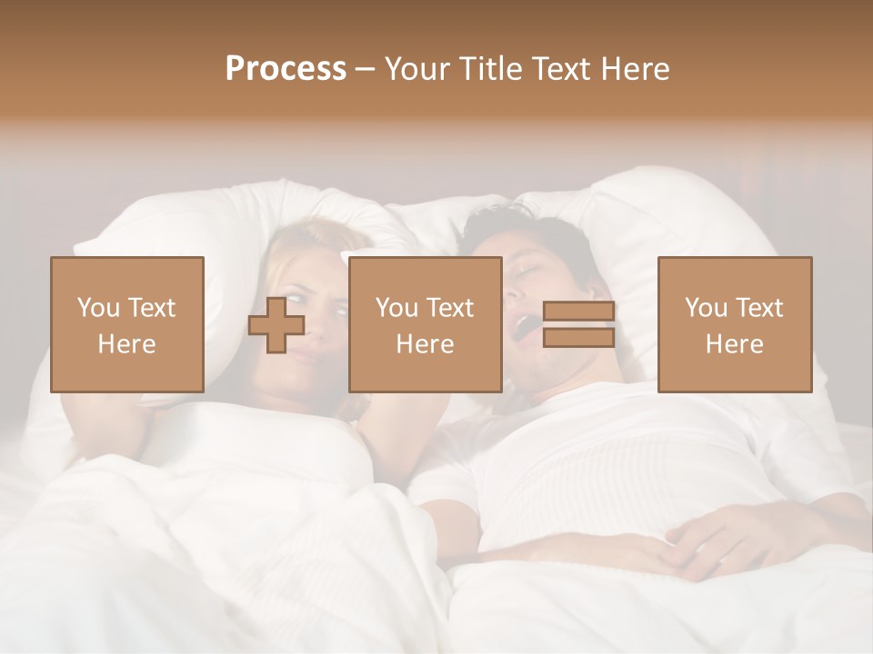 Muffle Frustration Marriage PowerPoint Template