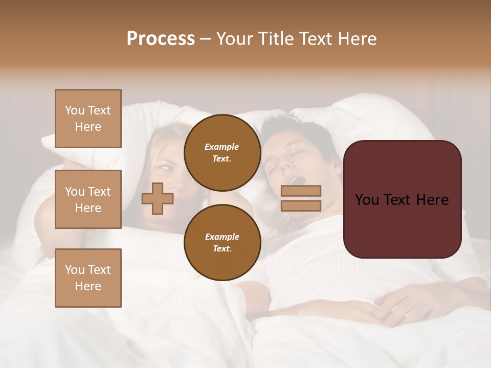 Muffle Frustration Marriage PowerPoint Template