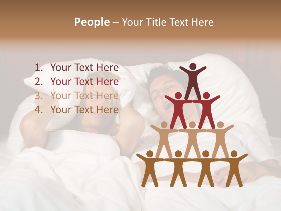 Muffle Frustration Marriage PowerPoint Template