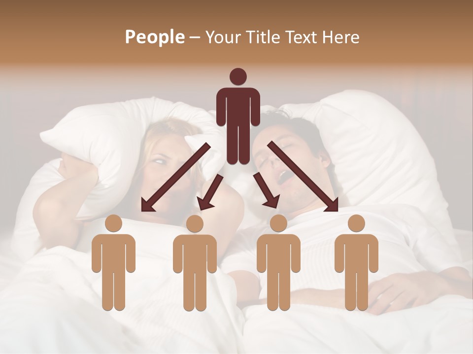 Muffle Frustration Marriage PowerPoint Template