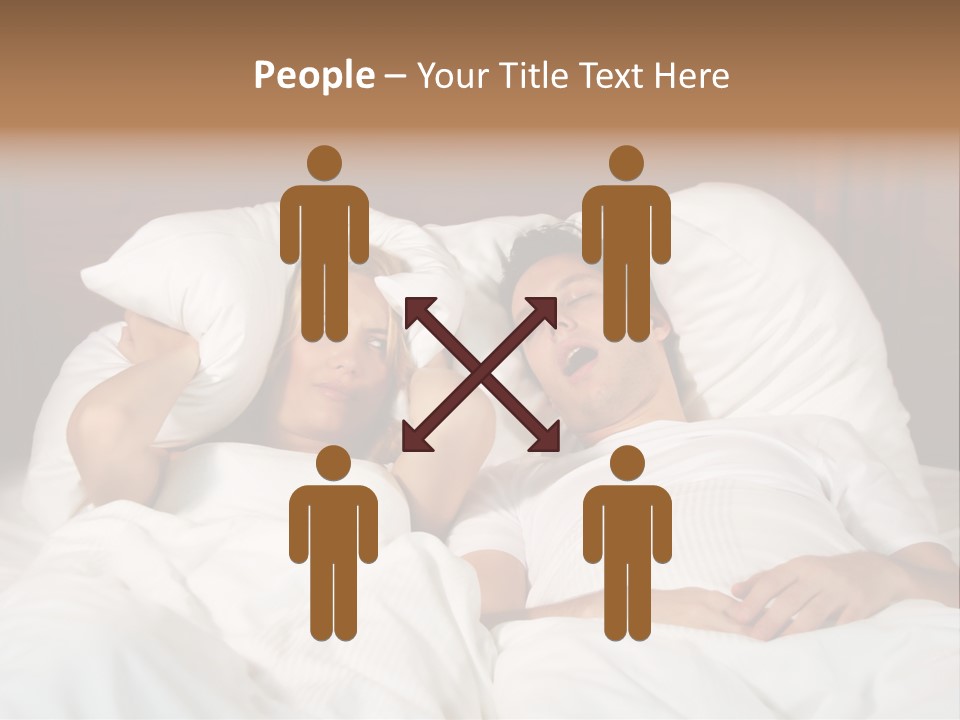 Muffle Frustration Marriage PowerPoint Template