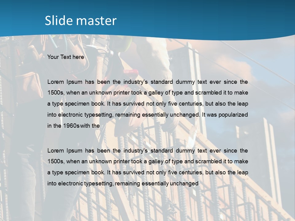 People Teamwork Dangerous PowerPoint Template