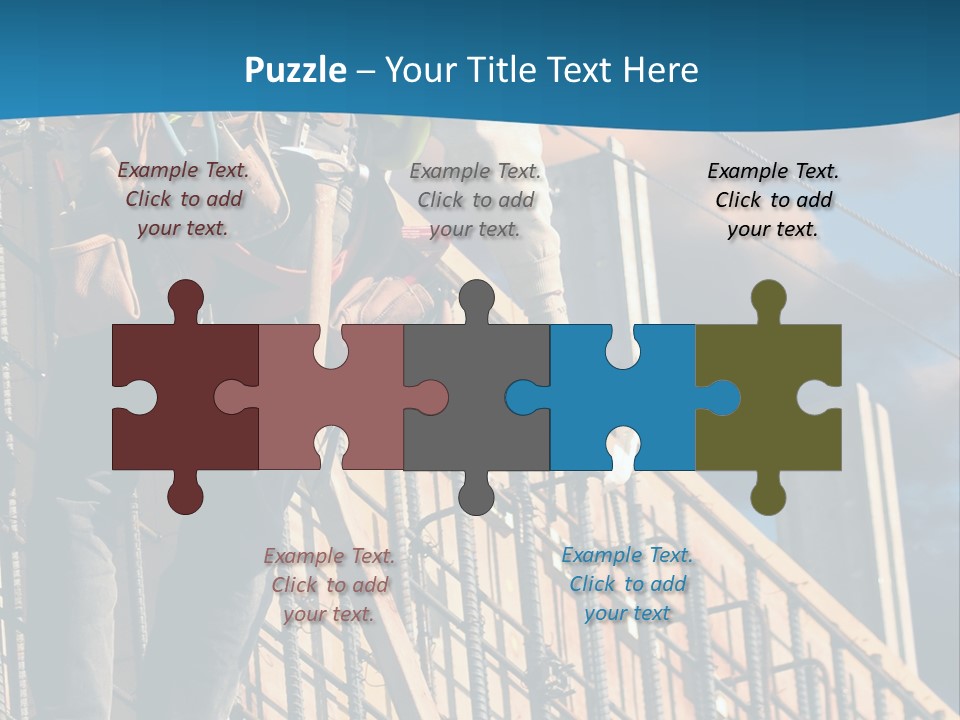 People Teamwork Dangerous PowerPoint Template