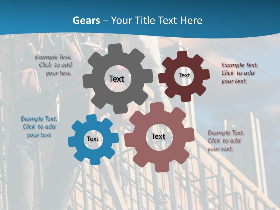 People Teamwork Dangerous PowerPoint Template