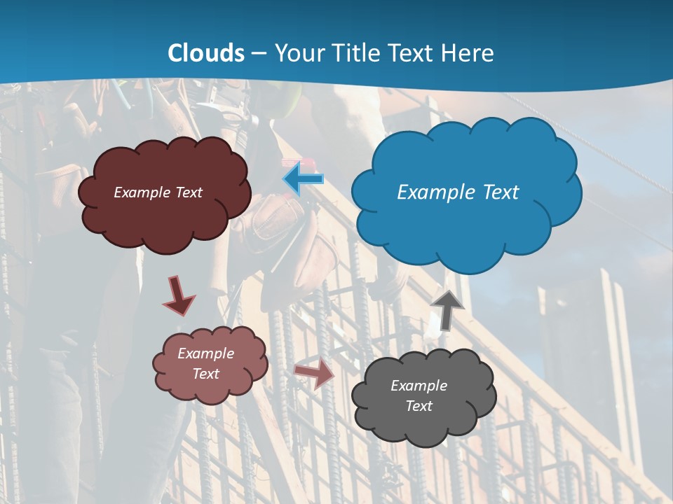 People Teamwork Dangerous PowerPoint Template
