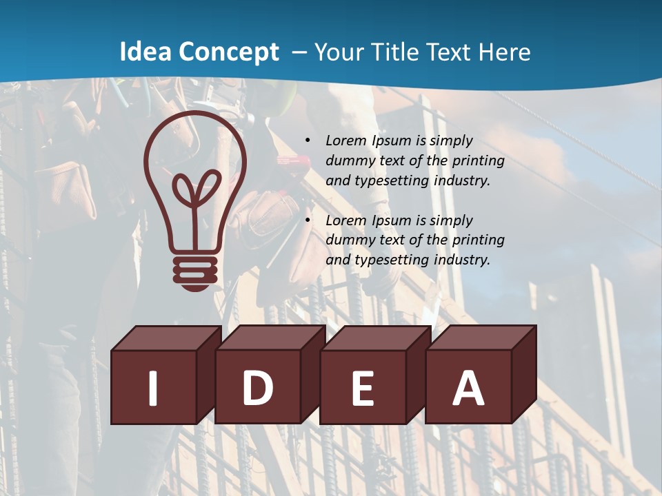 People Teamwork Dangerous PowerPoint Template