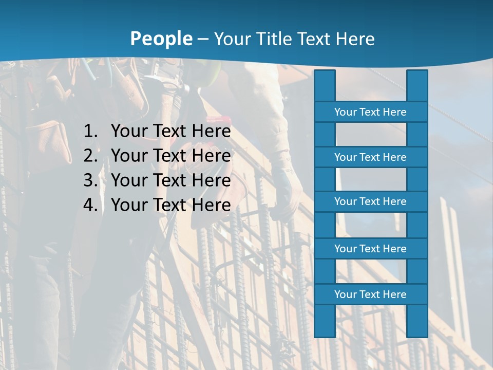 People Teamwork Dangerous PowerPoint Template