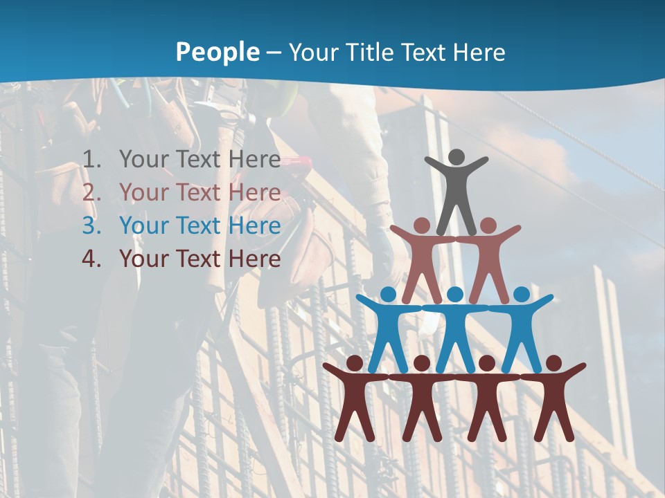 People Teamwork Dangerous PowerPoint Template