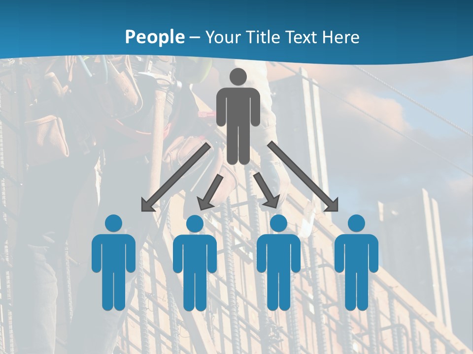 People Teamwork Dangerous PowerPoint Template