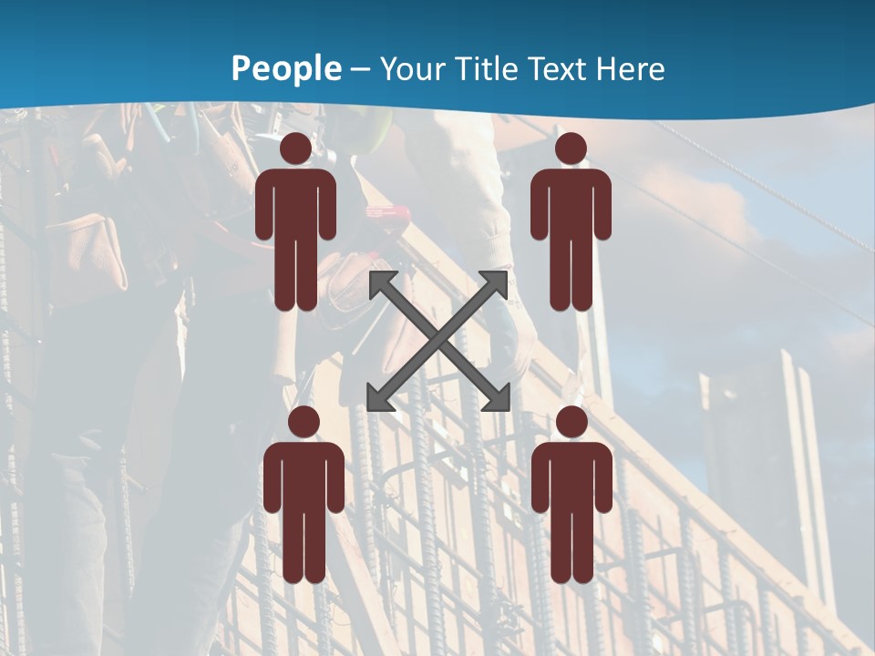 People Teamwork Dangerous PowerPoint Template