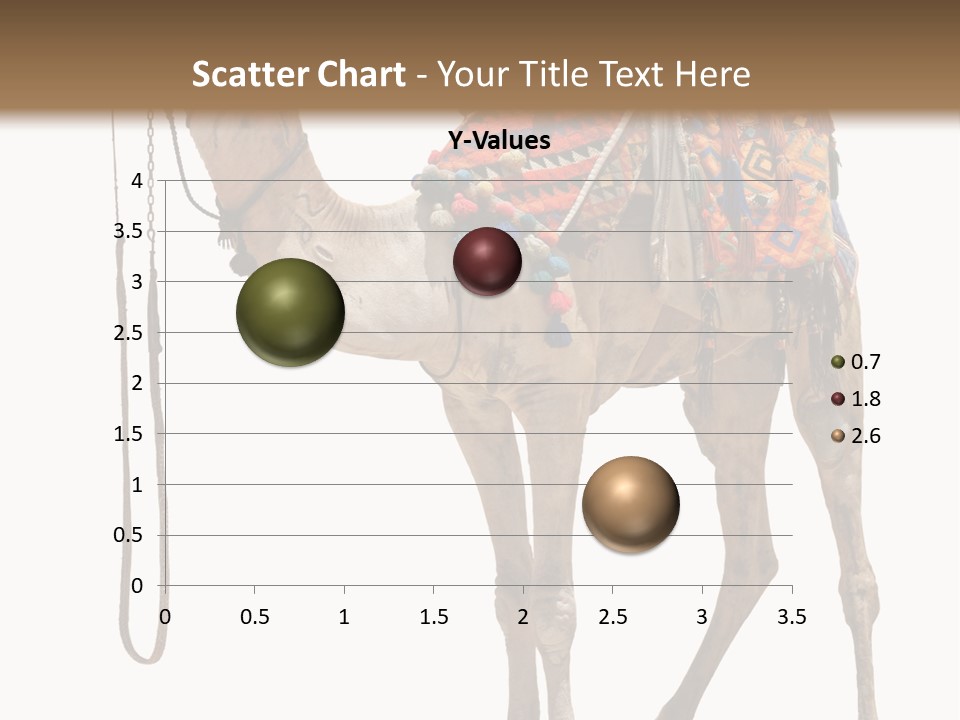 Africa Saddle Vacations PowerPoint Template