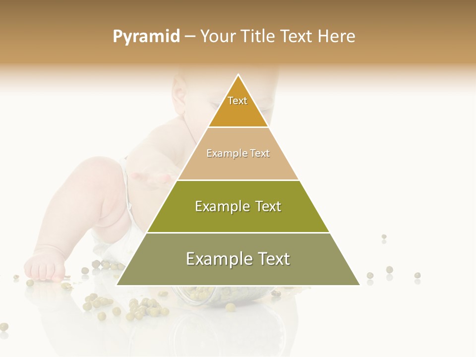 Boy Sitting Expression PowerPoint Template