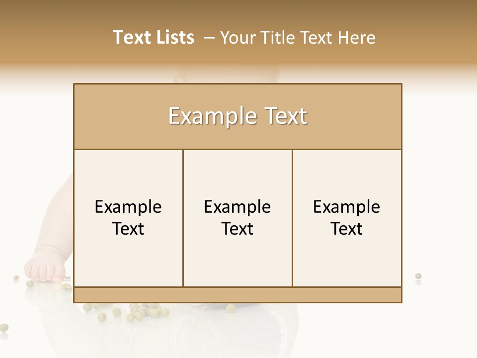 Boy Sitting Expression PowerPoint Template