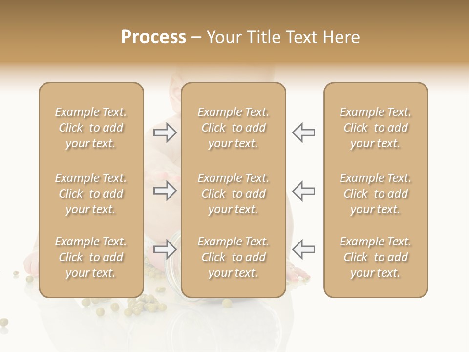 Boy Sitting Expression PowerPoint Template