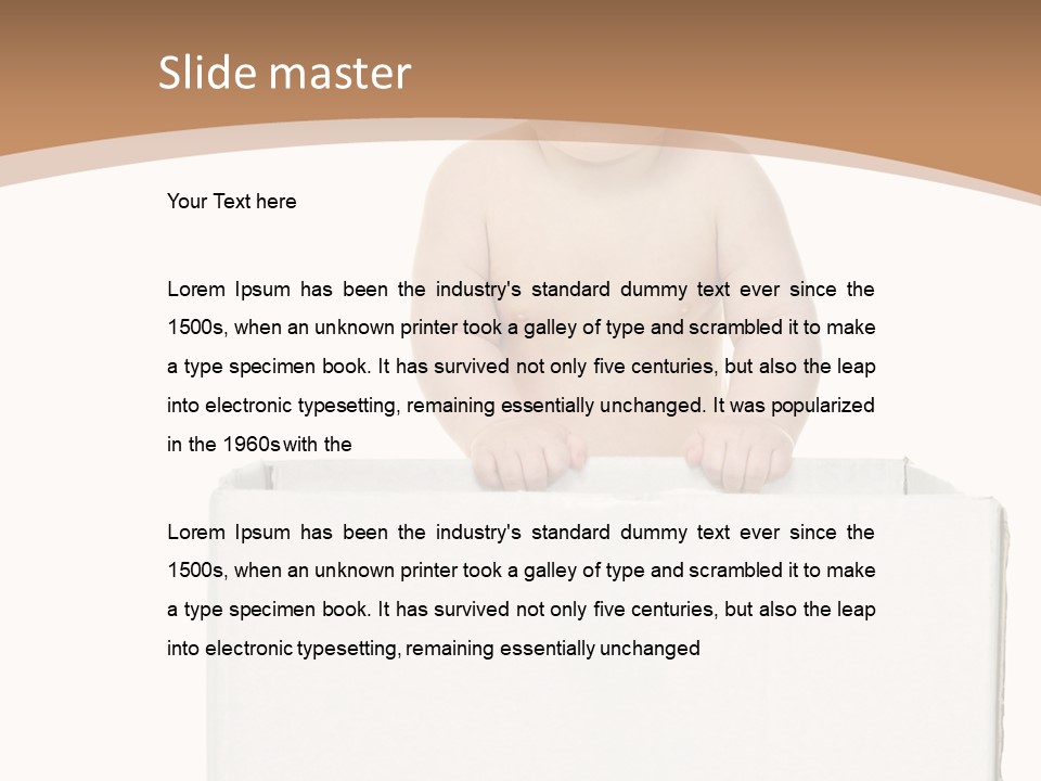 Adorable Playful Emotions PowerPoint Template