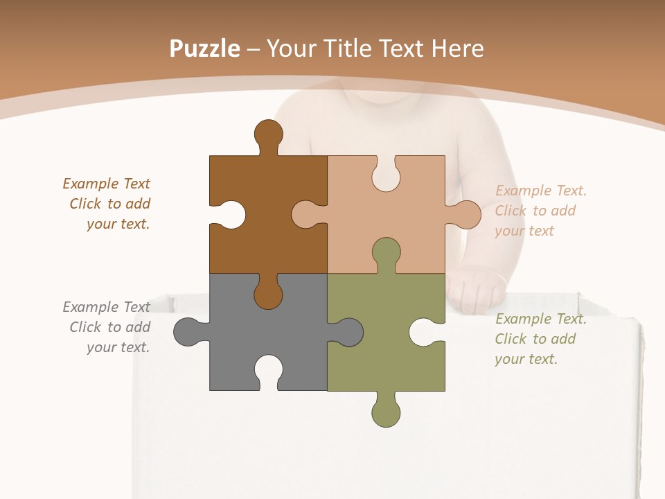 Adorable Playful Emotions PowerPoint Template