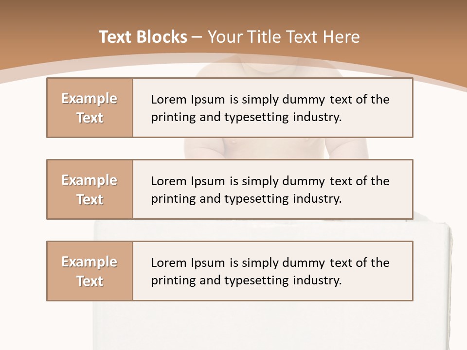 Adorable Playful Emotions PowerPoint Template