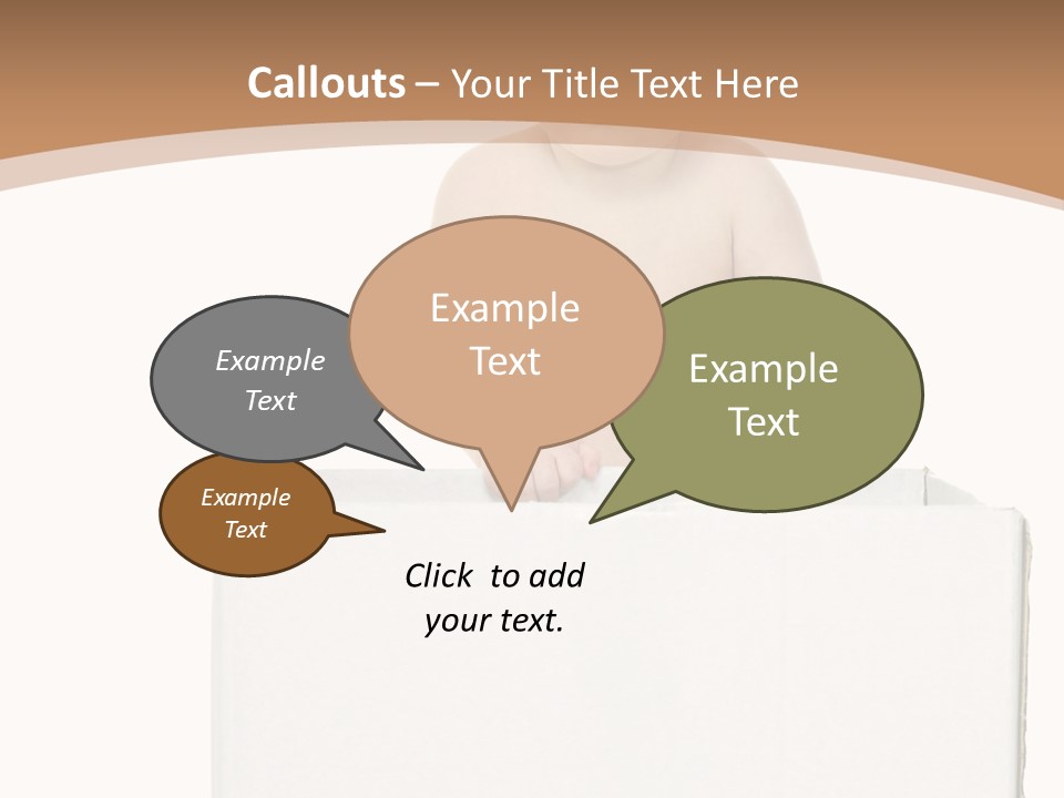 Adorable Playful Emotions PowerPoint Template