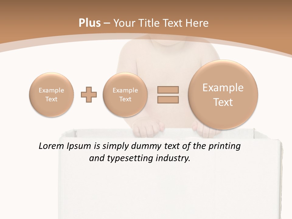 Adorable Playful Emotions PowerPoint Template