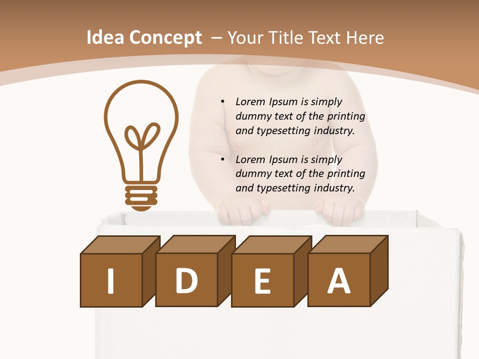 Adorable Playful Emotions PowerPoint Template