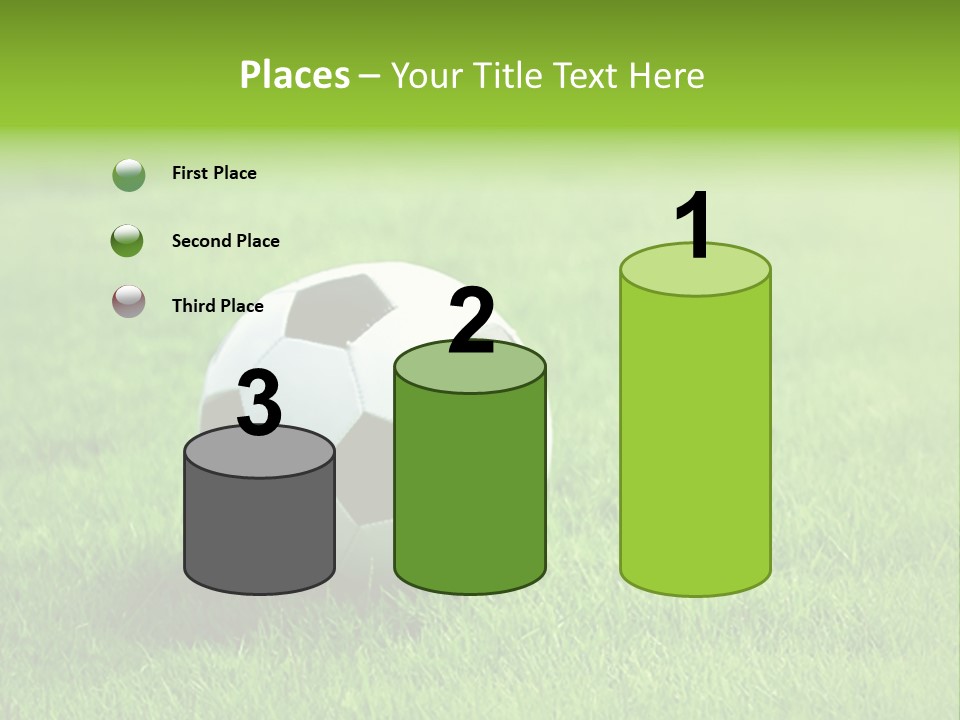 Training Play Field PowerPoint Template