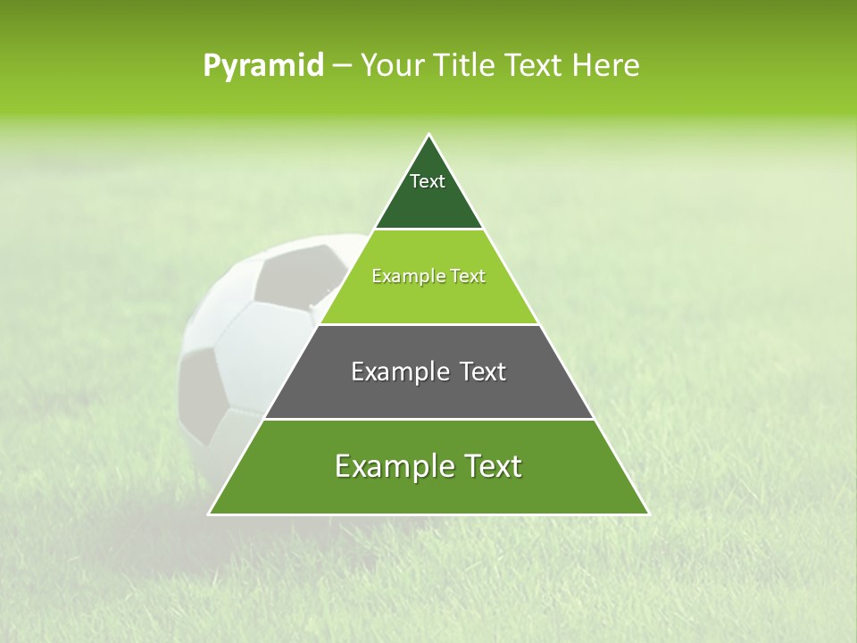 Training Play Field PowerPoint Template