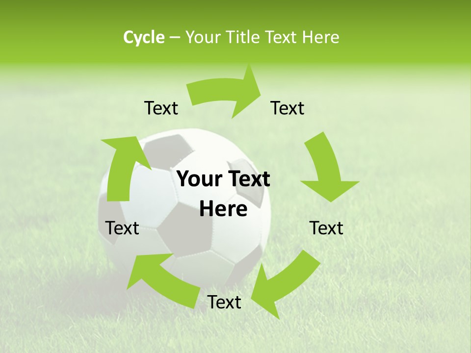 Training Play Field PowerPoint Template