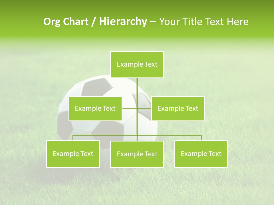 Training Play Field PowerPoint Template