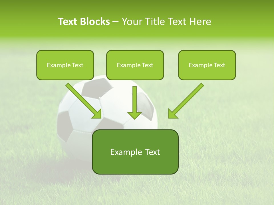 Training Play Field PowerPoint Template