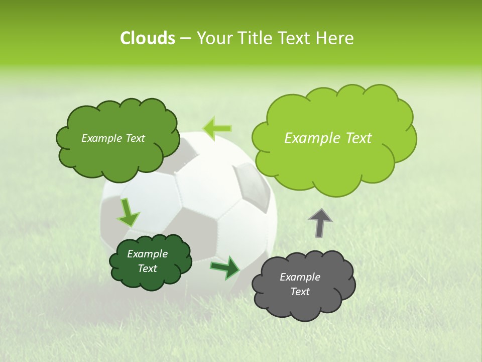 Training Play Field PowerPoint Template