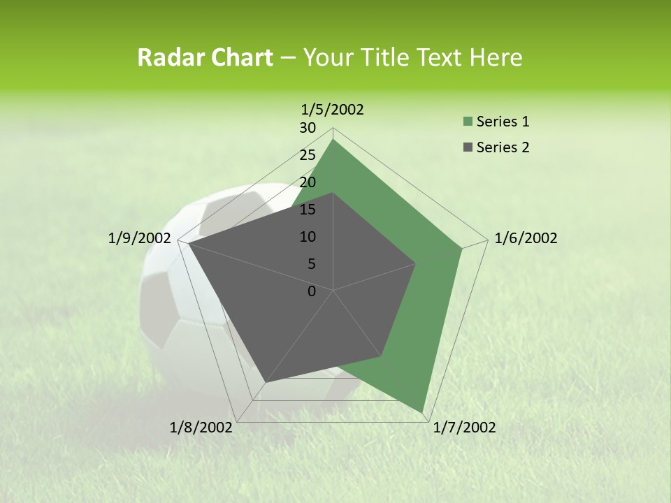 Training Play Field PowerPoint Template