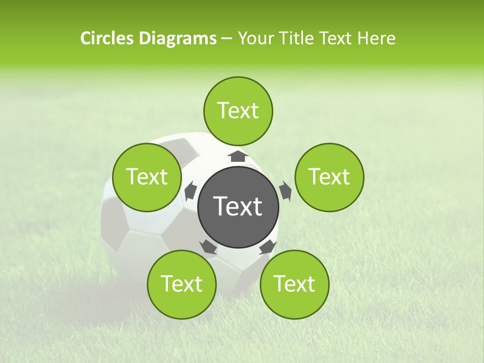 Training Play Field PowerPoint Template