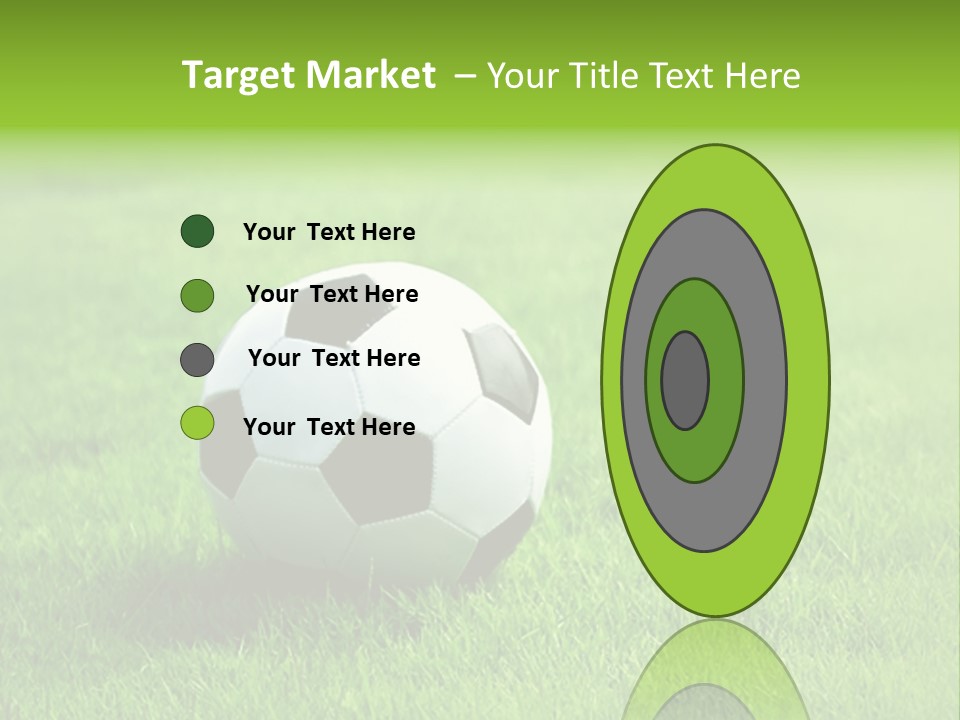 Training Play Field PowerPoint Template