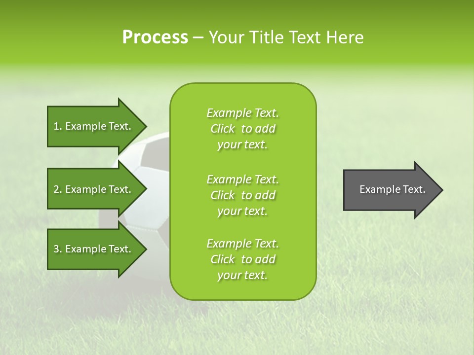 Training Play Field PowerPoint Template