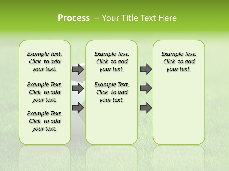 Training Play Field PowerPoint Template