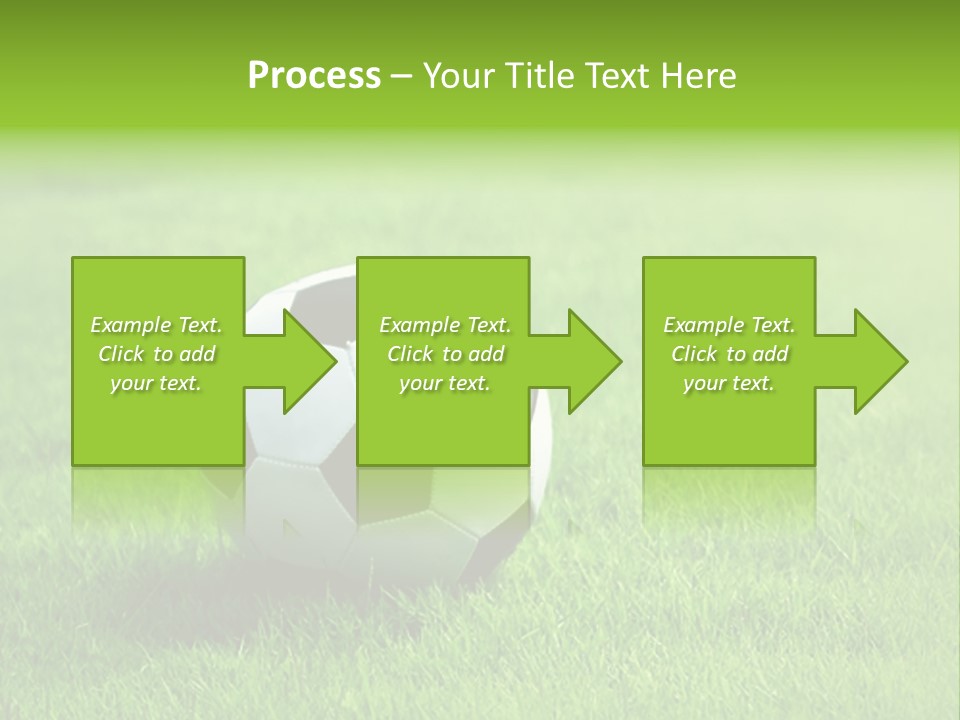 Training Play Field PowerPoint Template