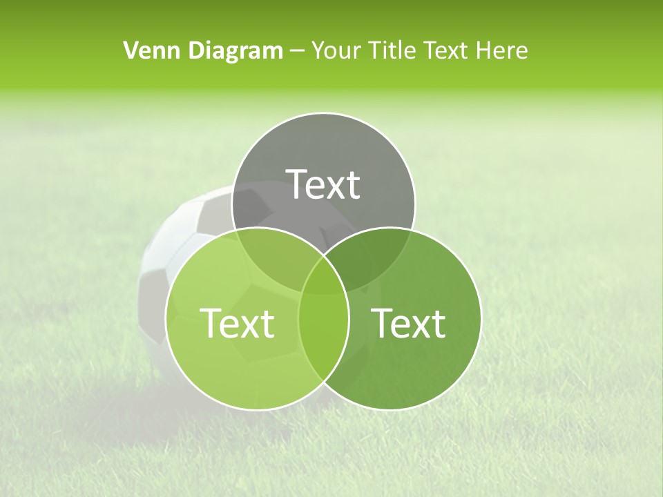 Training Play Field PowerPoint Template
