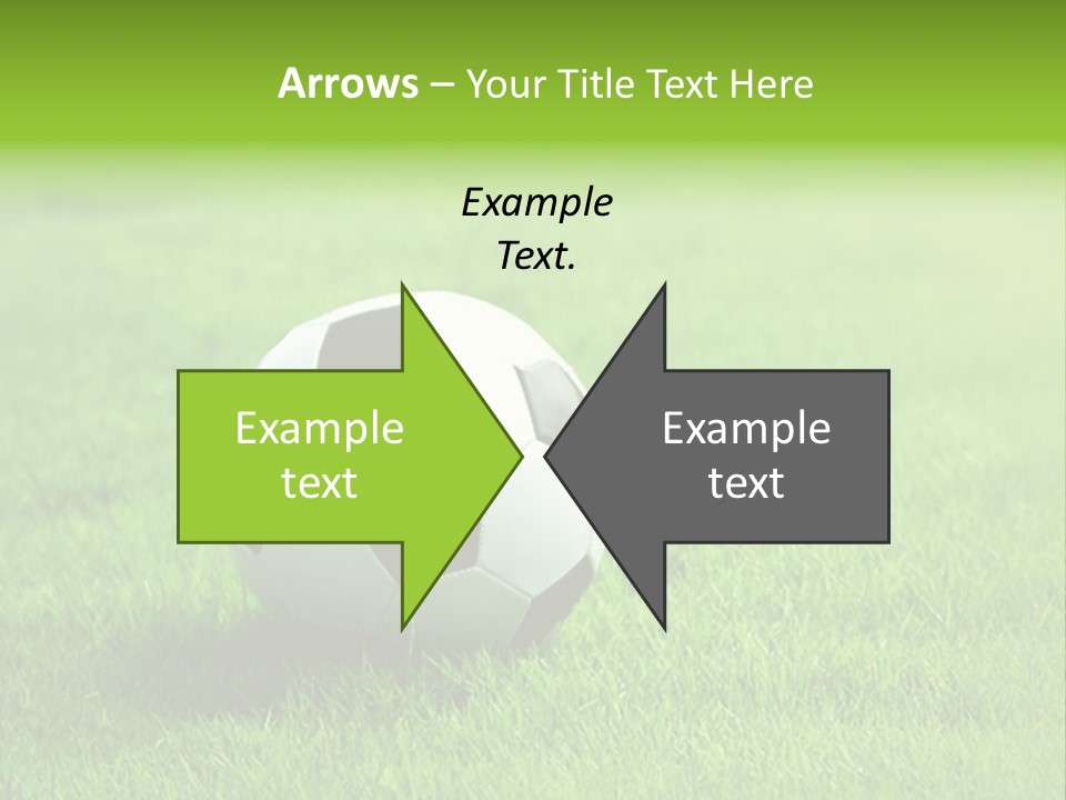 Training Play Field PowerPoint Template