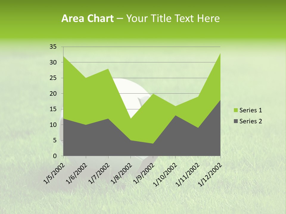 Training Play Field PowerPoint Template
