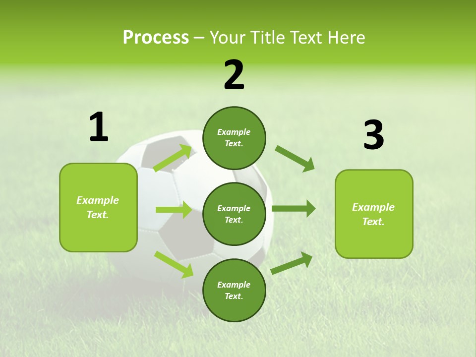 Training Play Field PowerPoint Template