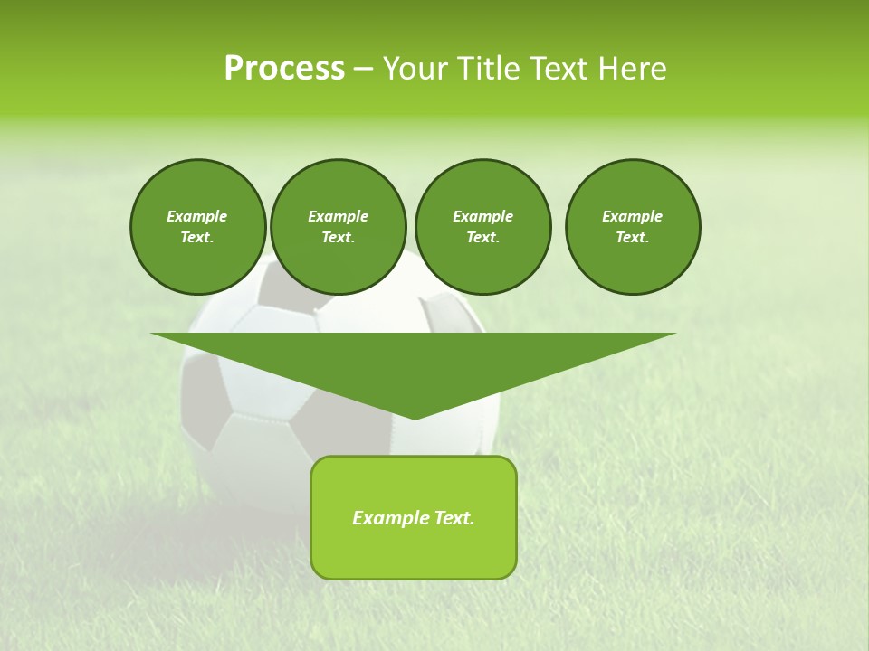 Training Play Field PowerPoint Template