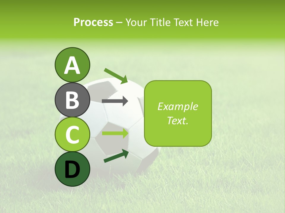 Training Play Field PowerPoint Template