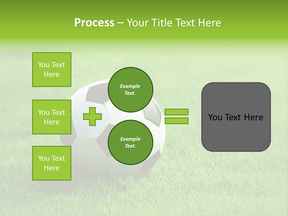 Training Play Field PowerPoint Template