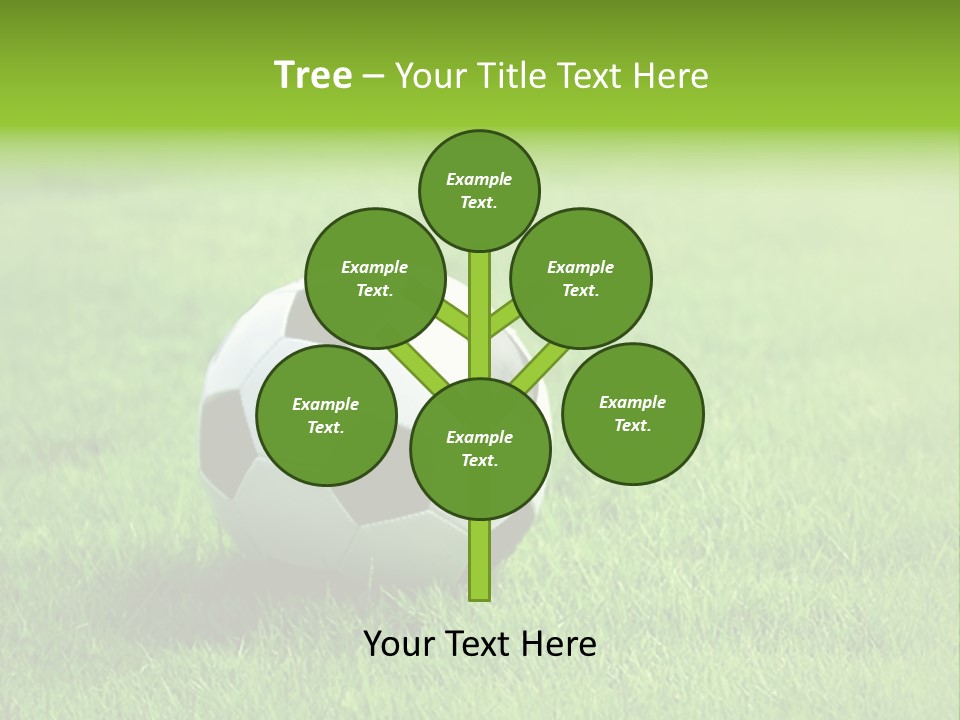 Training Play Field PowerPoint Template
