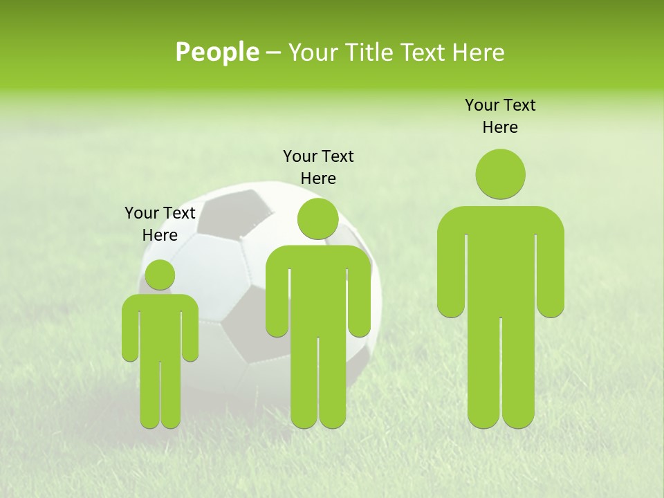 Training Play Field PowerPoint Template