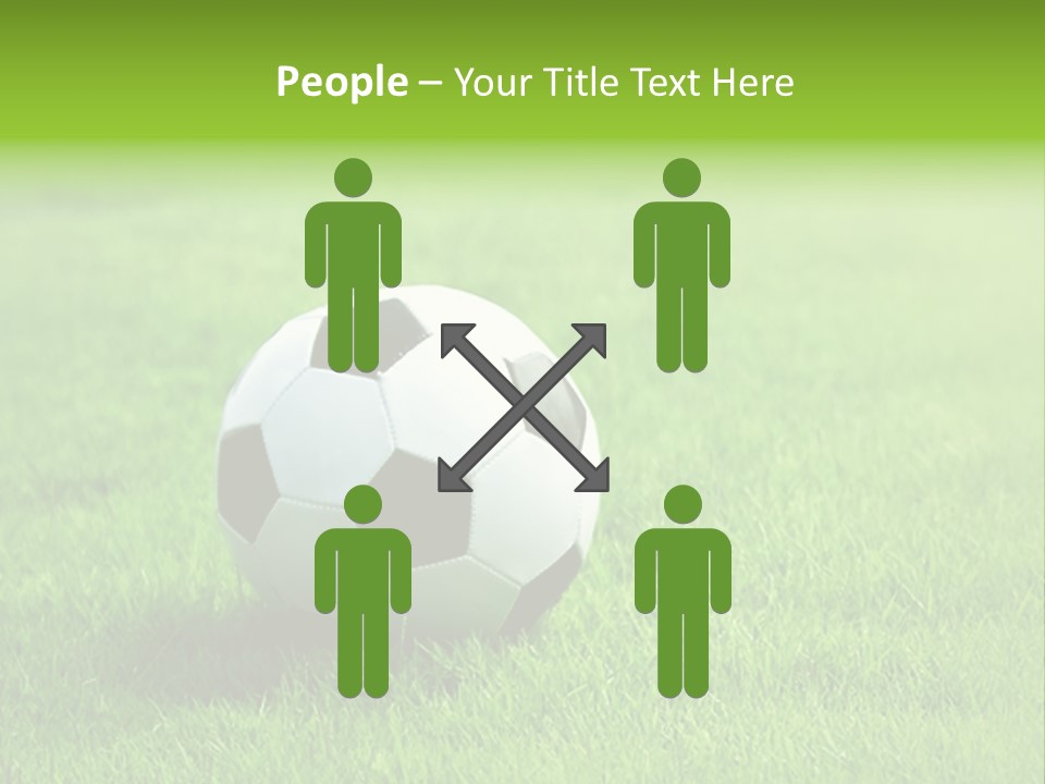 Training Play Field PowerPoint Template