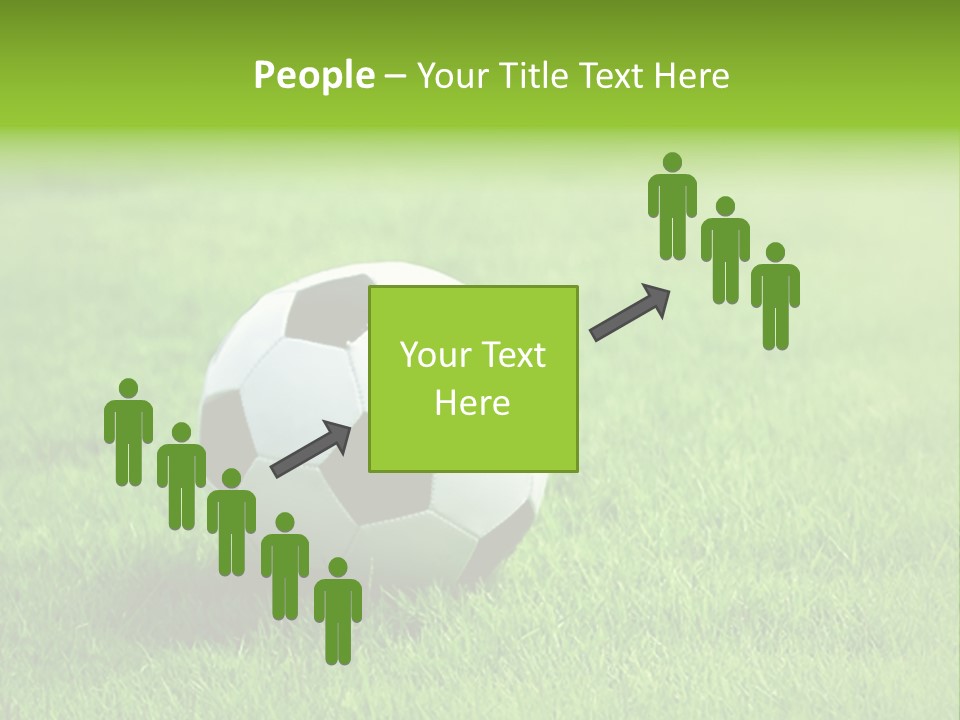 Training Play Field PowerPoint Template