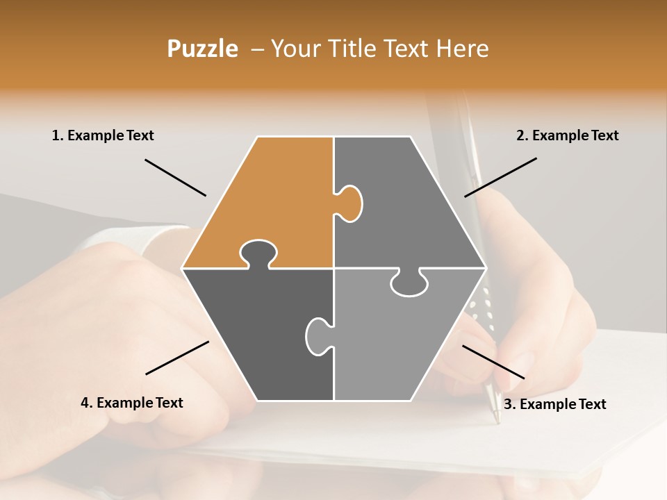 Isolated Table Image PowerPoint Template